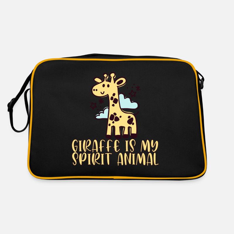 Giraffe Retro Tasche
