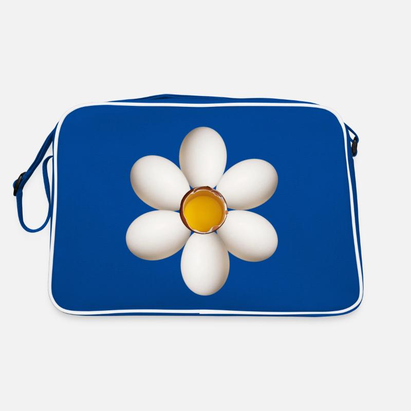BlÃ1/4te Retro Tasche