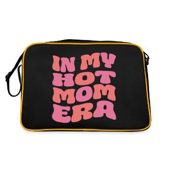 À l’époque de ma maman sexy - Sac Retro - noir/or - Dos