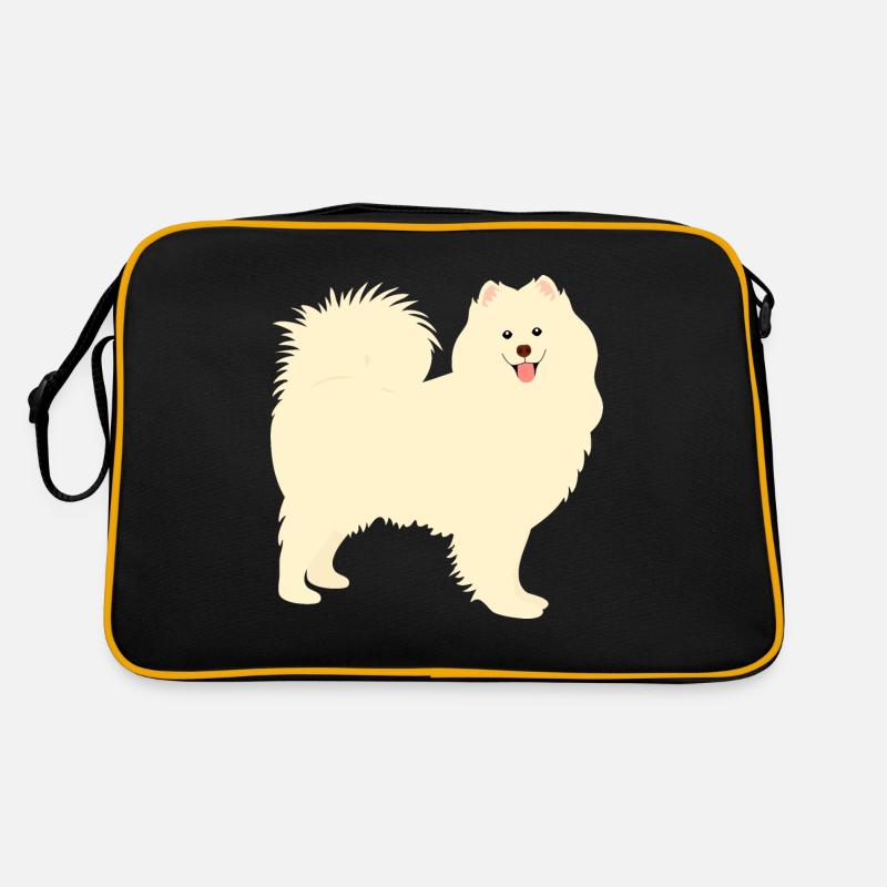 Chien samoyed Sac Retro