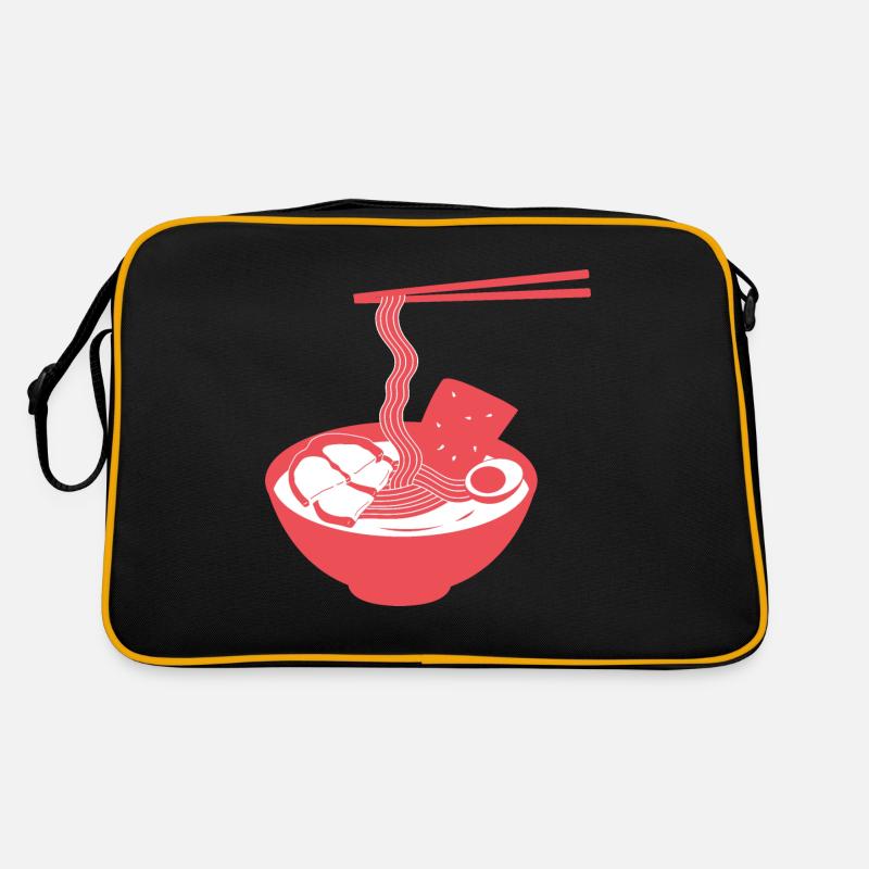 Manger des ramen Sac Retro