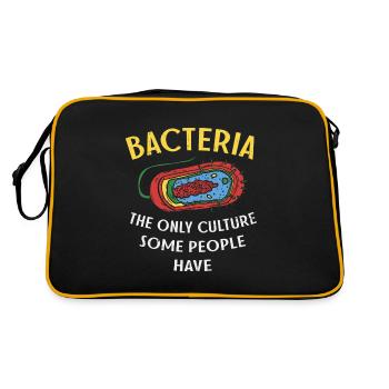 Laboratoire de laboratoire de microbiologie pour bactéries / microscopes - Sac Retro - noir/or - Dos