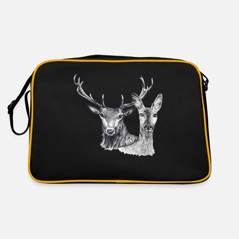 Cerfs et biches Sac Retro