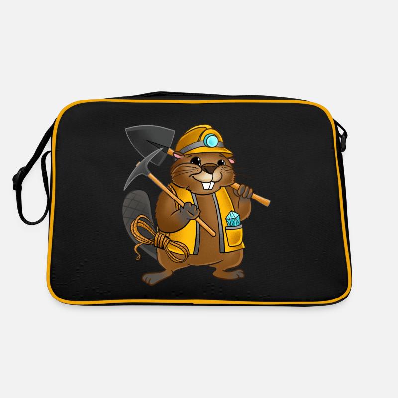 Mining Engineer Retro Bag