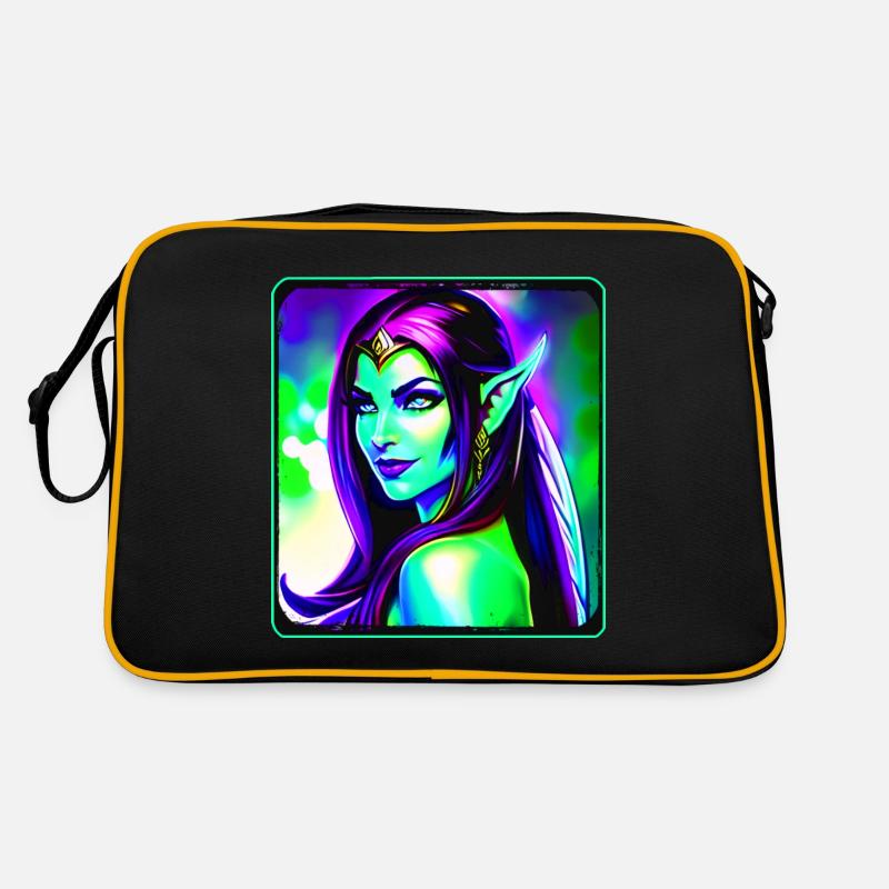Wow Night Elf Retro Bag