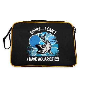 Aquariophiles Poissons Poissons d’ornement Aquaristique - Sac Retro - noir/or - Dos