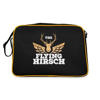Le cerf volant - Sac Retro - noir/or - Dos