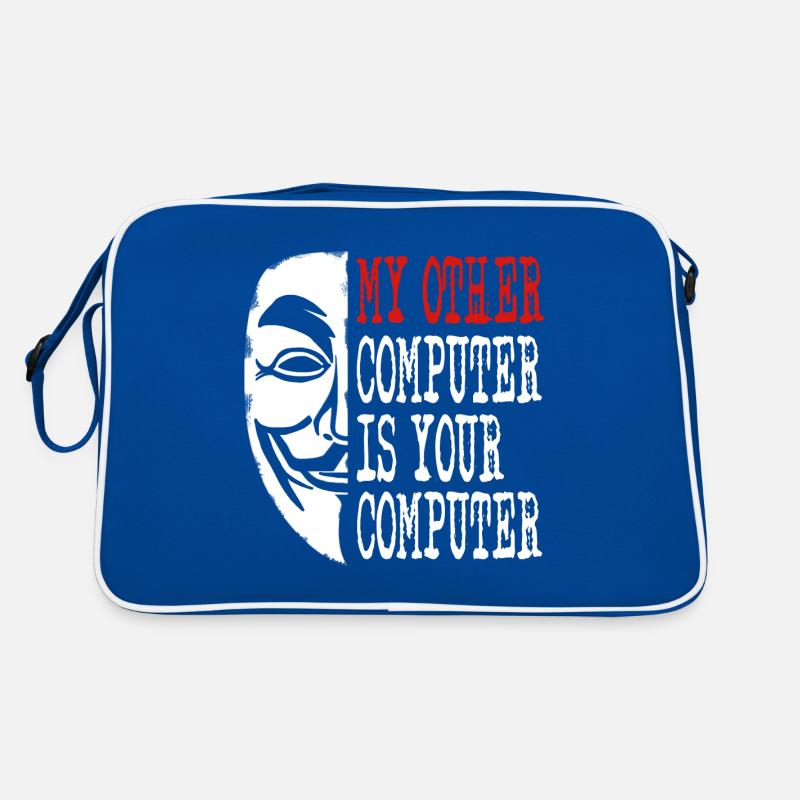 Hacker - Mon autre ordinateur est à vous Sac Retro