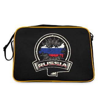 Russie - Sac Retro - noir/or - Dos