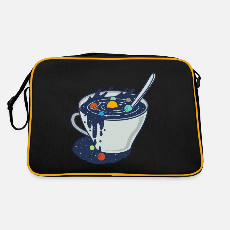 Galaxy Mug / Planet Solar System Gift Idea Retro Bag