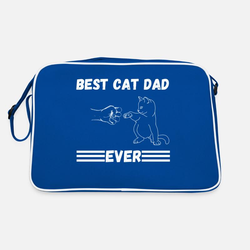 Cat dad amour de chat cadeau chat père chat Cat Sac Retro