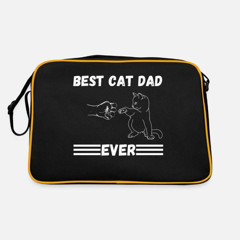 Cat dad amour de chat cadeau chat père chat Cat Sac Retro