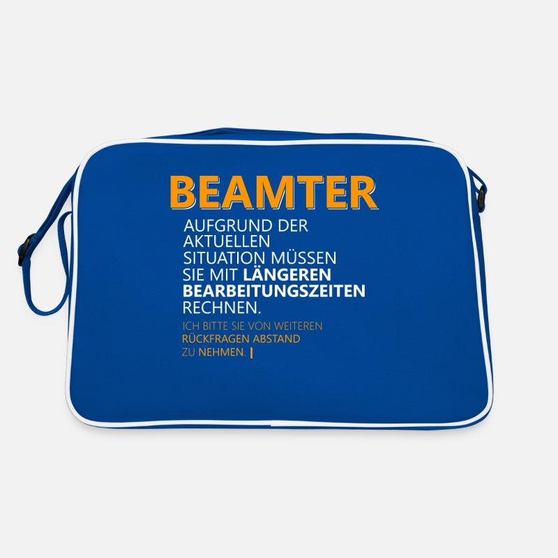 Beamten Geschenk Retro Tasche