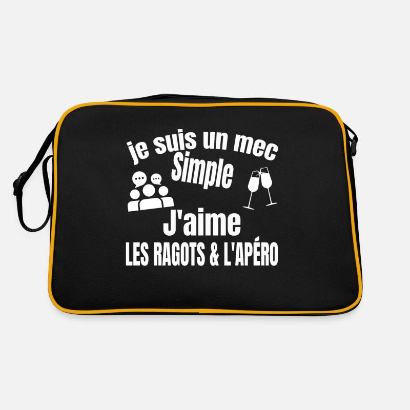 ragots et apéro Sac Retro