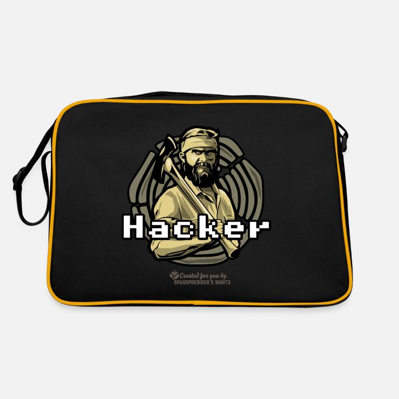 Hacker bûcheron Sac Retro