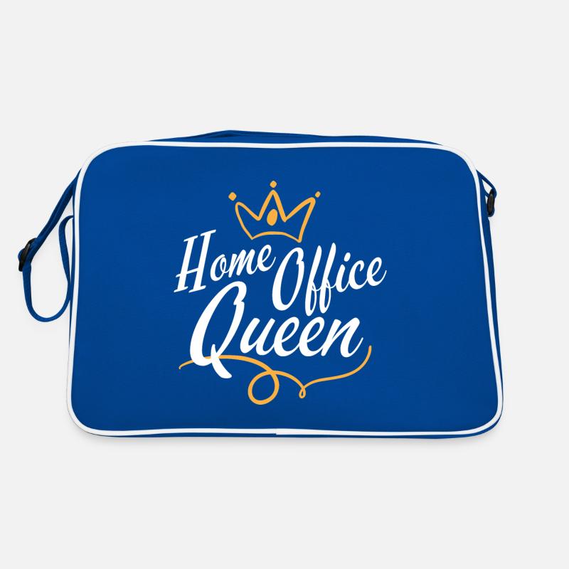 Team Home Office Queen - Digital Video Home Work Retro Bag