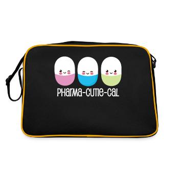 Pharma-Cute-Cal - Sac Retro - noir/or - Dos