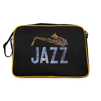 jazz - Sac Retro - noir/or - Dos