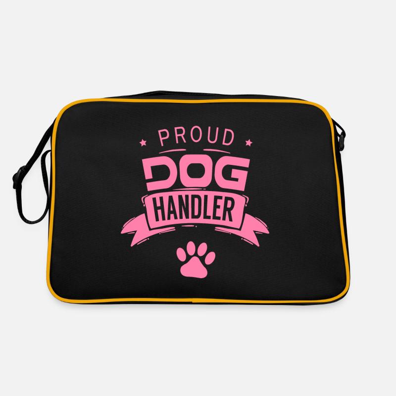 Proud dog handler dog handler mama service dog Retro Bag