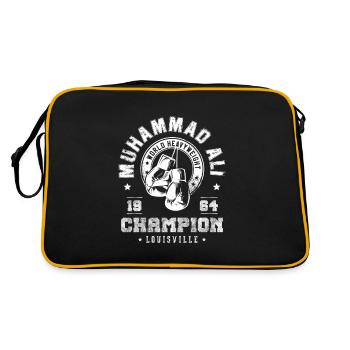 Muhammad Ali - Retro Bag - black/gold - Back