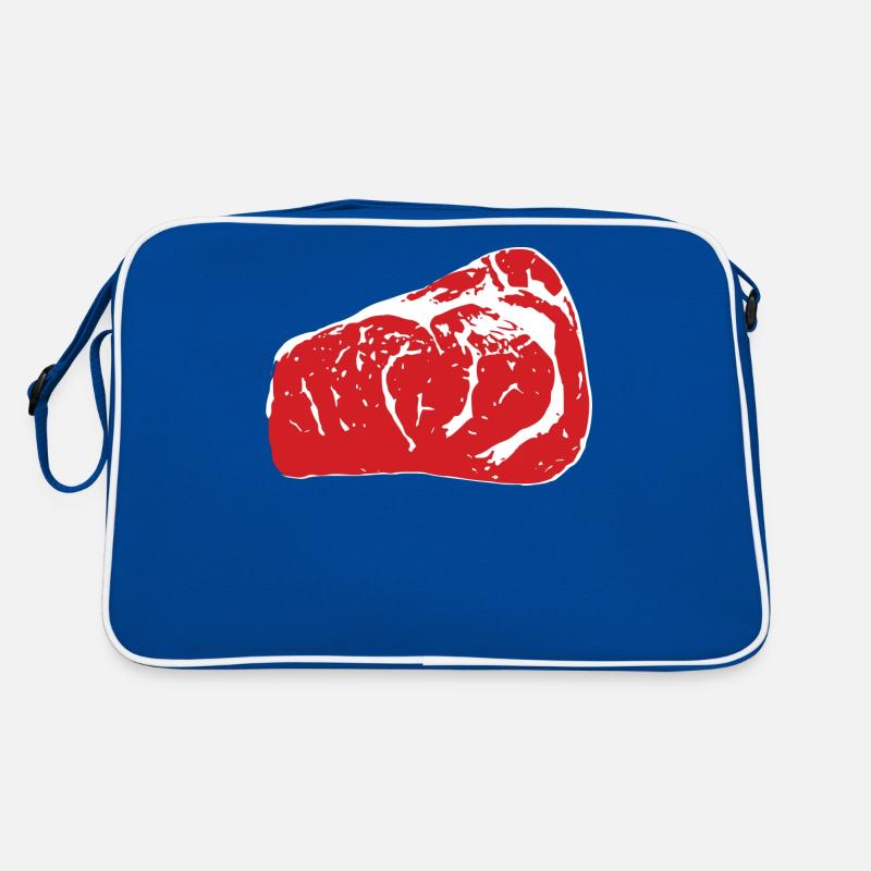saftiges Steak Retro Tasche