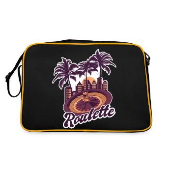 Roulette Miami - Retro Bag - black/gold - Back