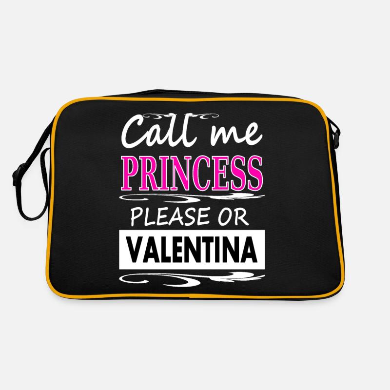 mon nom est Valentina mon nom est le nom de Valentina Sac Retro