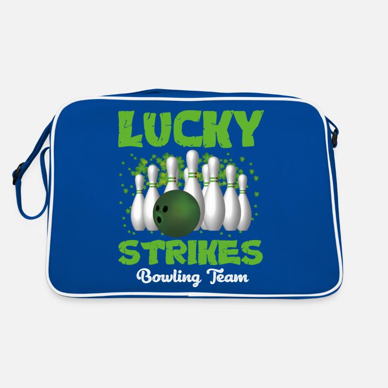 Lucky Strikes Bowling Team Retro Tasche
