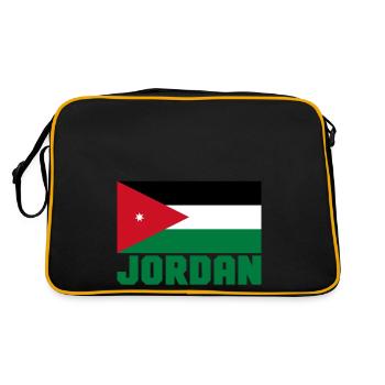 Jordanie - Sac Retro - noir/or - Dos