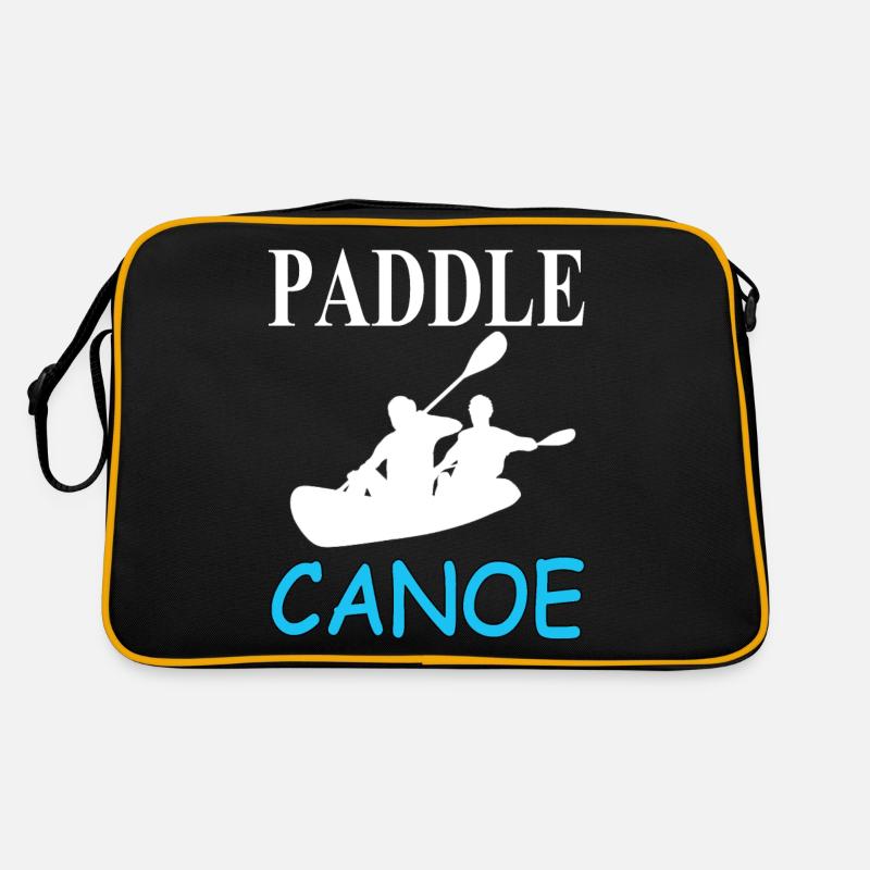Canoe Kayak Rowing Rowing Boat Sailboat Gift Idea Retro Bag