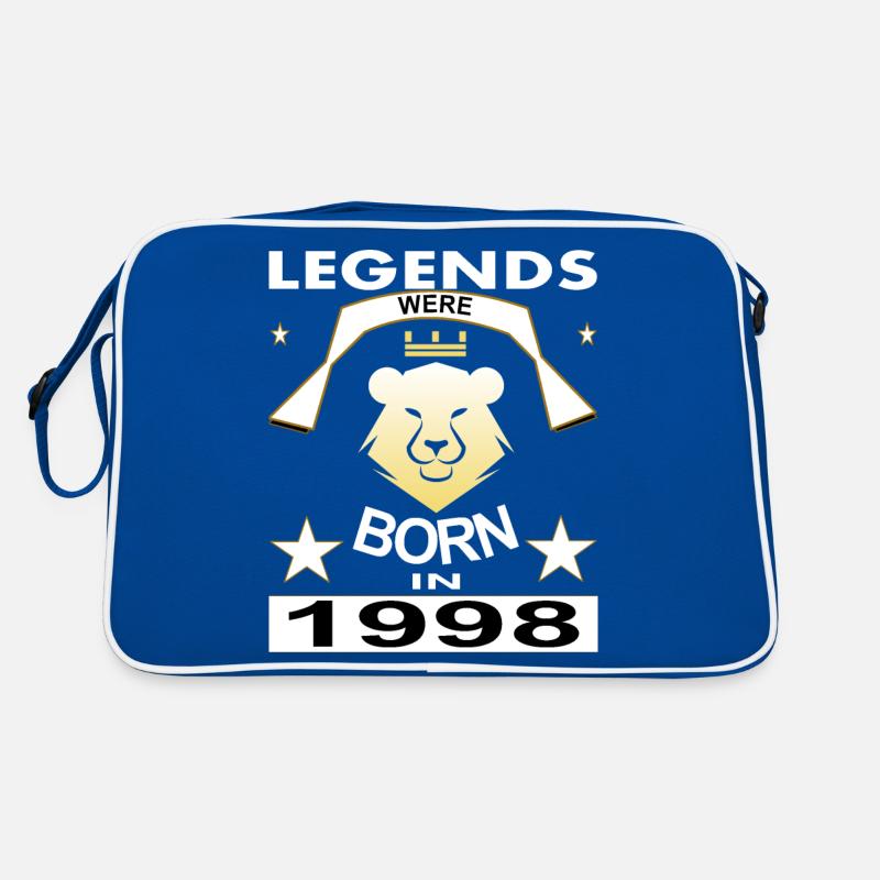 Legende wurden 1998 geboren Geburtstag Geschenk Retro Tasche