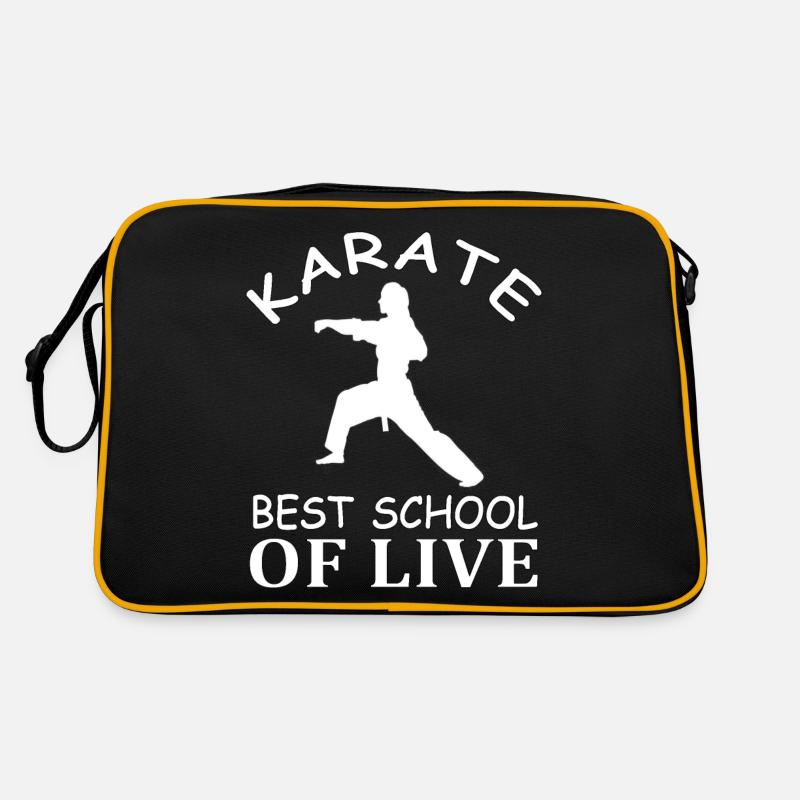 Karaté Train Karaté Trainer Fight Cadeau Sac Retro