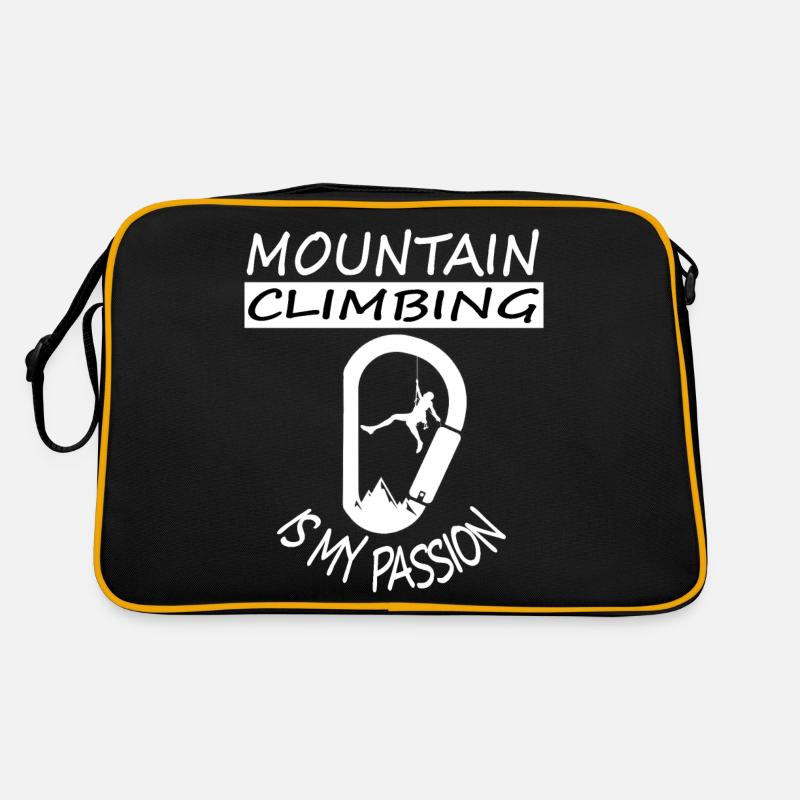 mountaineering mountaineer mountaineering gift idea Retro Bag