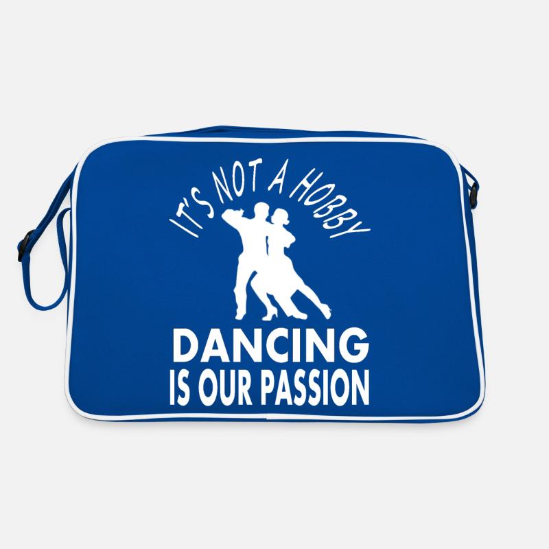 Dancing Dancer Saying Dancing Couple Dancer Gift Retro Bag