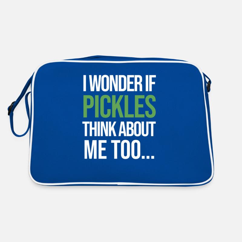 Je me demande si PICKLES pense aussi à moi... Sac Retro