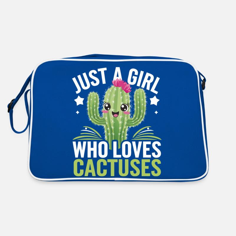 Cactus Cacti Desert Plant Retro Bag