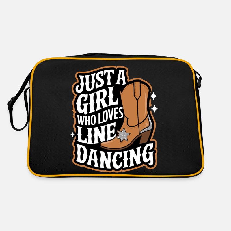 Danse en ligne Danseurs Sac Retro