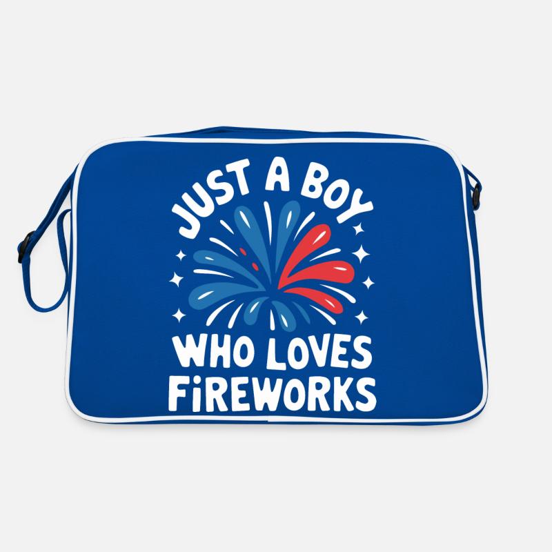 Pyrotechnics Fireworks Pyrotechnics Retro Bag
