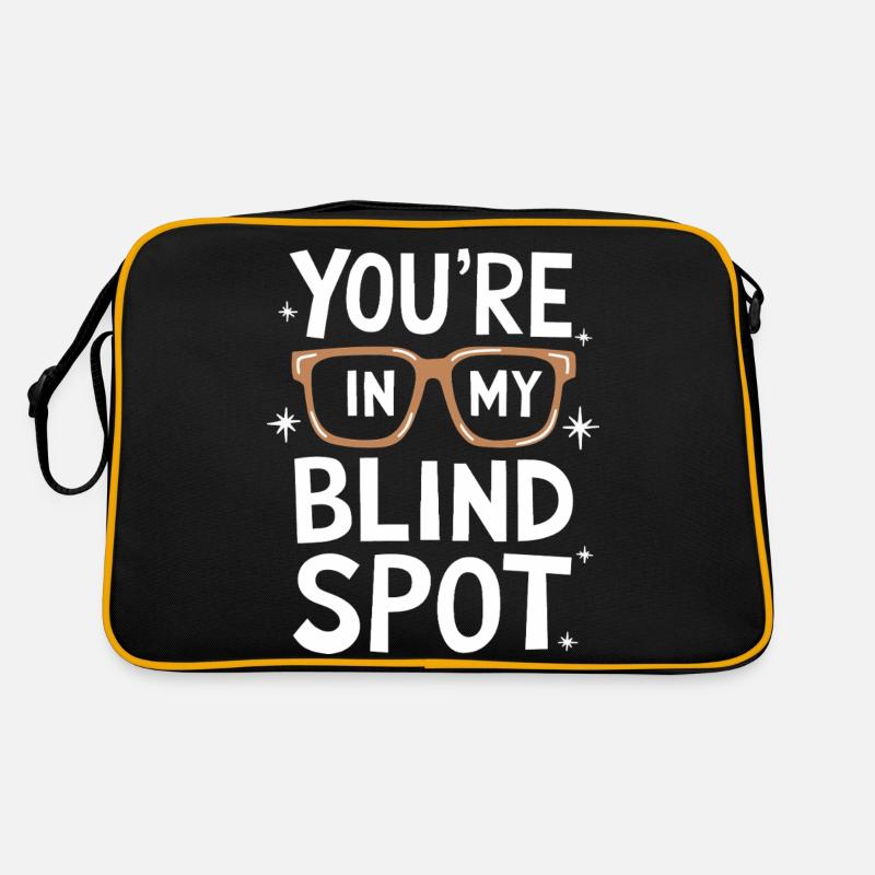 Blinde Blindheit Sehbehinderte Menschen Retro Tasche