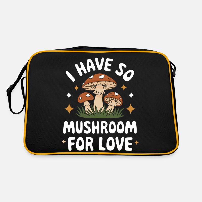Champignons Champignons Champignon Champignon Sac Retro