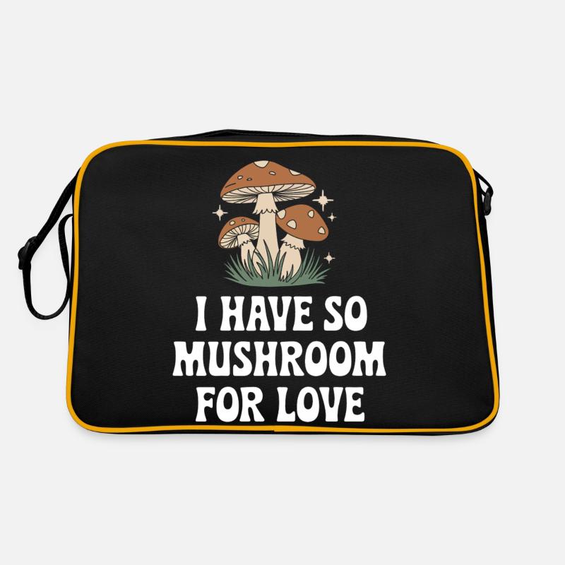 Champignons Champignons Champignon Champignon Sac Retro