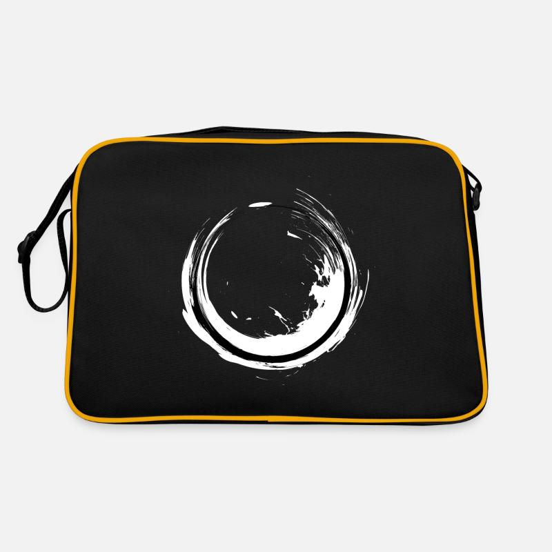 Cercle d'art de bouddhisme zen cadeau de bouddhisme Sac Retro