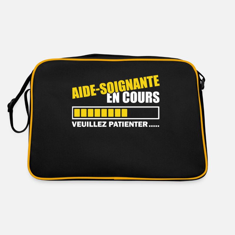 aide soignante en cours / bientôt aide-soignante Sac Retro