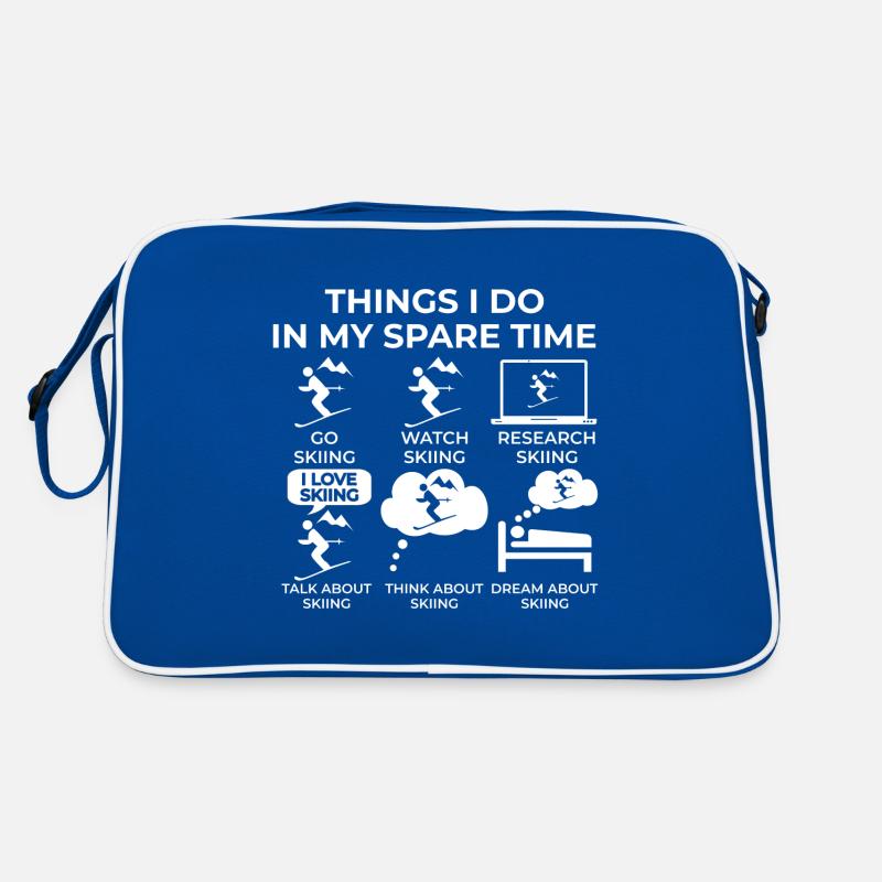 Choses que je fais dans mes temps libres - Ski Sac Retro