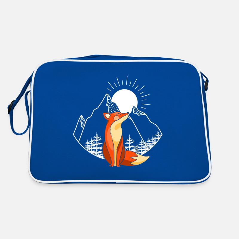 Fox FoxEsfox Lover Shirt Gift Idea Retro Bag