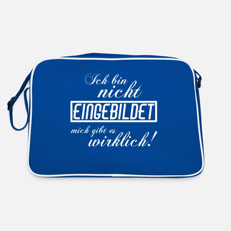 Ich bin nicht eingebildet Retro Tasche