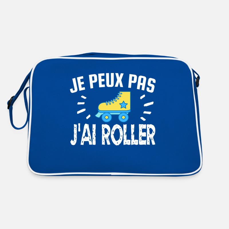 je peux pas j'ai roller Sac Retro