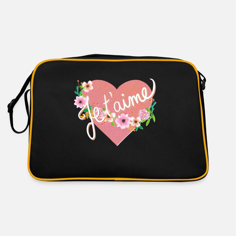 Je t'aime Sac Retro