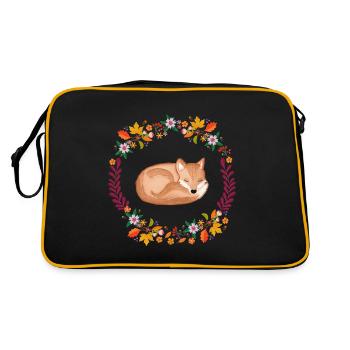 Renard - Sac Retro - noir/or - Dos