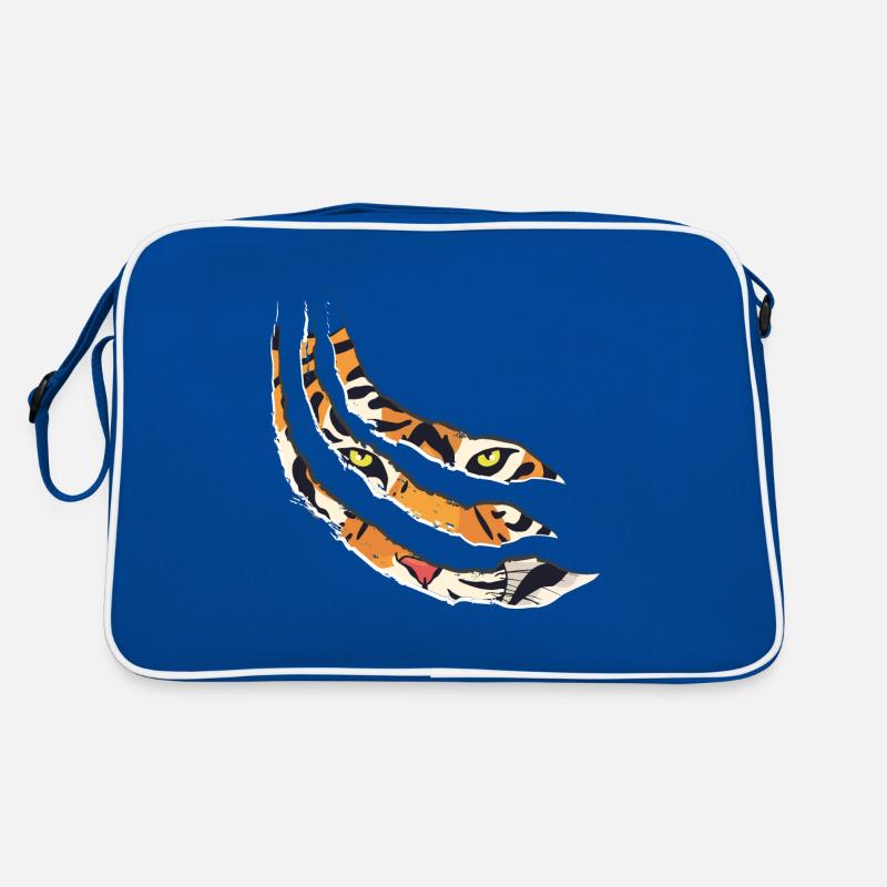 Tiger claw tiger pattern claws gift idea Retro Bag